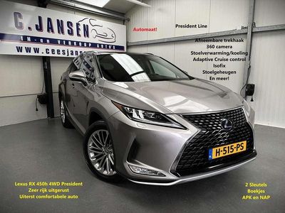Grijs Gebruikt 2020 Lexus RX450h President Line SUV | € 48.880 (Eerlijke prijs)