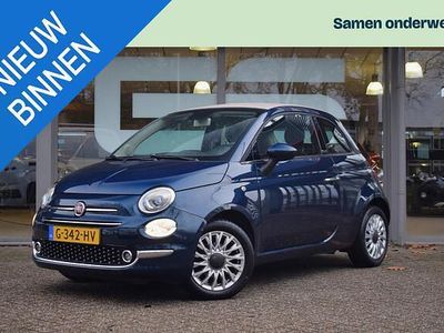 Blauw Gebruikt 2019 Fiat 500C Lounge Cabriolet | € 9.910 (Eerlijke prijs)