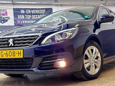 Occasion Peugeot 308 SW Premium 131 PK (96 kW) 2019 Blauw Stationwagen
