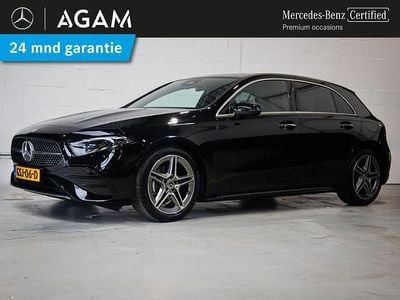 Zwart Gebruikt 2024 Mercedes A180 AMG line Hatchback | € 37.950 (Duur)