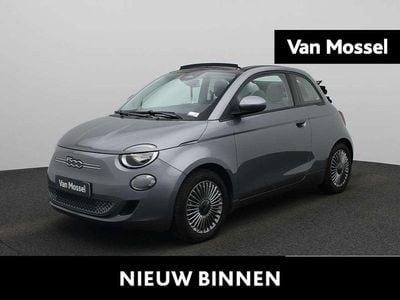 Grijs Occasion 2023 Fiat 500e Icon Cabriolet | € 20.900 (Eerlijke prijs)