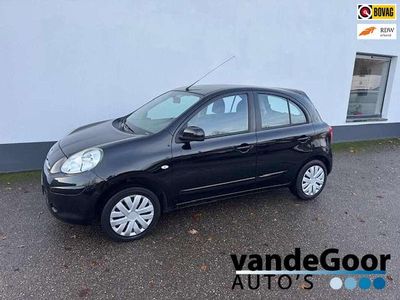 Occasion Nissan Micra Acenta 80 PK (58 kW) 2011 Zwart Hatchback
