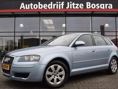 Blauw (metallic) Occasion 2008 Audi A3 Sportback Ambiente Hatchback | € 2.950 (Goede deal)