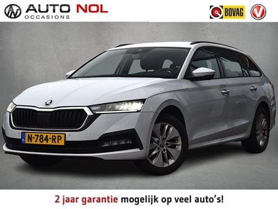 Wit (metallic) Occasion 2022 Skoda Octavia Business Line Stationwagen | € 19.950 (Goede deal)