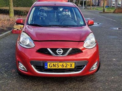 Occasion Nissan Micra Acenta 80 PK (58 kW) 2015 Rood Sedan