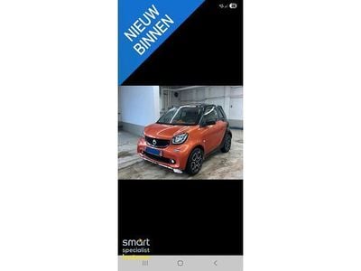Zwart Occasion 2016 Smart ForTwo Cabrio Passion Cabriolet | € 14.950