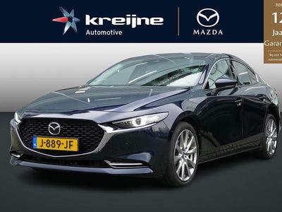 Occasion Mazda 3 Luxury 180 PK (132 kW) 2020 Deep crystal blue Sedan
