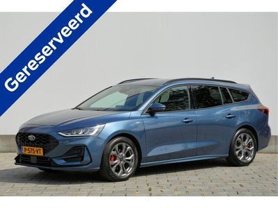 tweedehands Ford Focus Wagon ST-Line X EcoBoost Hybrid 124 pk | SYNC 4 + B&O audio | Stuur-en stoelverwarming | PDC