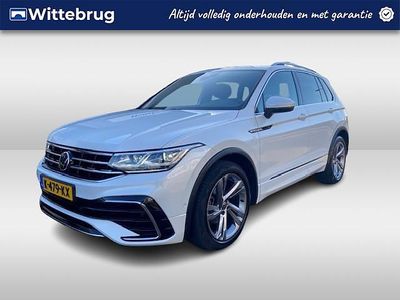 Wit Gebruikt 2021 VW Tiguan R-line SUV | € 34.950 (Eerlijke prijs)