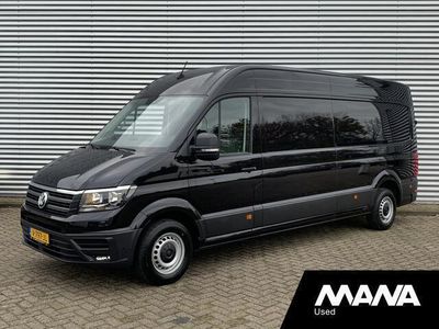 tweedehands VW Crafter 35 2.0 TDI 140pk L4H3 Airco Cruise Camera Navi Ergo-Stoel Massagestoel Trekhaak Verwarmde-Voorruit 12V