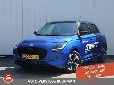 tweedehands Suzuki Swift 1.2 Style Smart Hybrid Nieuw Model 2024! Navigatie, Parkeersensoren, Dodehoek Detectie, Draadloos Apple Carplay/Android Auto
