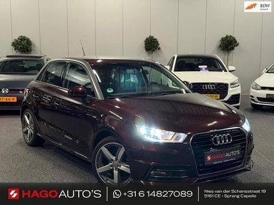 Paars (metallic) Occasion 2015 Audi A1 Sportback S-Line Hatchback | € 14.890 (Eerlijke prijs)