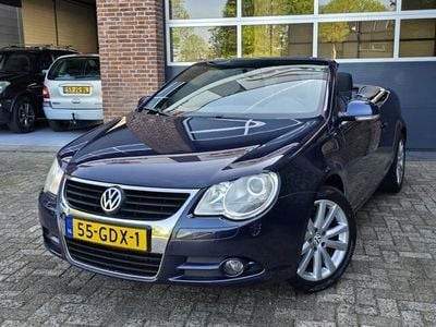 Blauw Gebruikt 2008 VW Eos Cabriolet | € 7.295 (Duur)