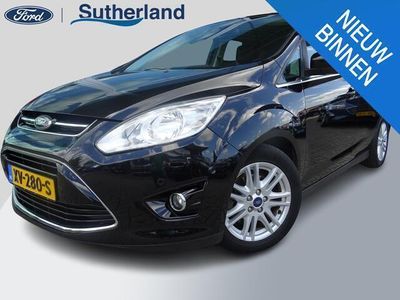 tweedehands Ford C-MAX 1.0 EcoBoost 125 PK Titanium | Trekhaak | Electrische Achterklep | PDC V + A | Climate Control | Cruise Control | Sony Audio | Voorruitverwarming | Privacy Glass