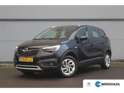 Zwart Gebruikt 2021 Opel Crossland X Innovation SUV | € 18.895 (Eerlijke prijs)