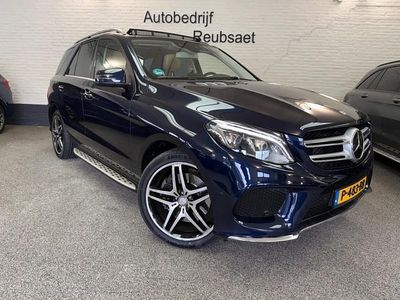 Blauw (metallic) Occasion 2016 Mercedes GLE500 Sport Edition SUV | € 32.995