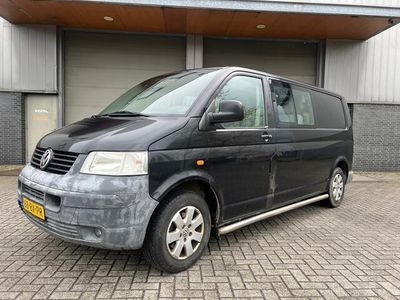 tweedehands VW Transporter 2.5 TDI Lang DubCab 2006 Airco/Lmv/Sidebars