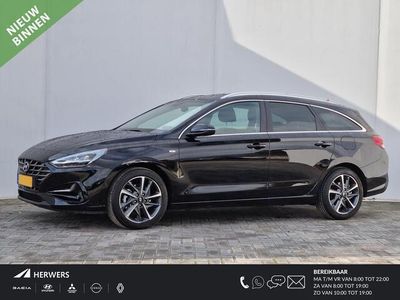 tweedehands Hyundai i30 Wagon 1.5 T-GDi MHEV Premium / Private Lease Vanaf ¤629,- / Origineel NL / Lederen Bekleding