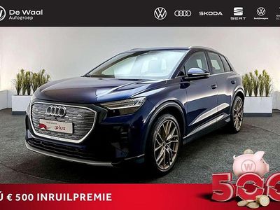 Occasion Audi Q4 e-tron Advanced 219 kW (299 PK) 2023 Blauw SUV