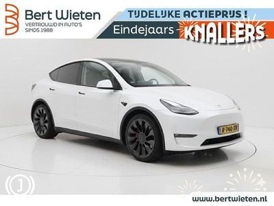 Wit Gebruikt 2022 Tesla Model Y Performance SUV | € 35.290 (Eerlijke prijs)