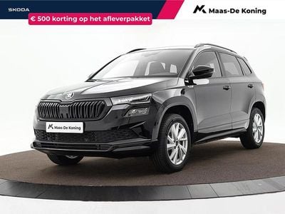Zwart Gebruikt 2023 Skoda Karoq SportLine SUV | € 34.880 (Eerlijke prijs)