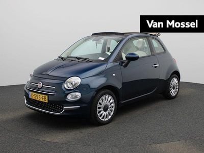 Occasion Fiat 500C Lounge 69 PK (50 kW) 2021 Blauw Cabriolet