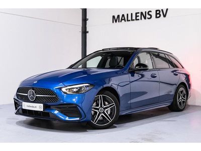 Blauw Gebruikt 2023 Mercedes C300 AMG line Sedan | € 39.950 (Goede deal)