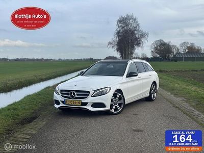 Wit Occasion 2015 Mercedes C180 Ambition Stationwagen | € 9.950 (Eerlijke prijs)