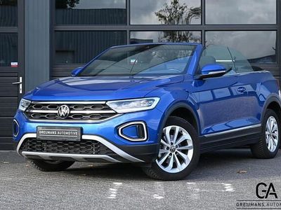 Occasion VW T-Roc Cabriolet Style 150 PK (110 kW) 2023 Blauw Cabriolet