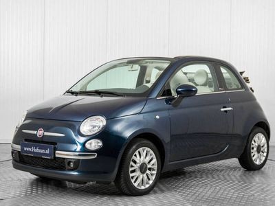 Blauw Occasion 2014 Fiat 500C Lounge Cabriolet | € 8.900 (Iets duurder)