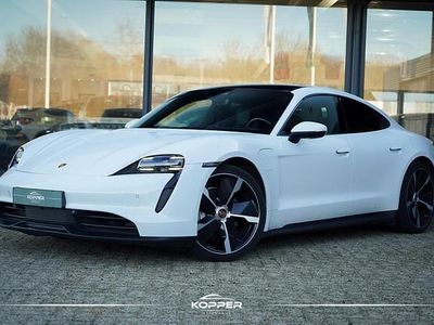 Occasion Porsche Taycan Performance Package 280 kW (381 PK) 2021 Wit Sedan
