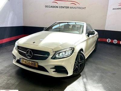 Wit Occasion 2019 Mercedes C200 Premium Plus Cabriolet | € 34.999 (Eerlijke prijs)