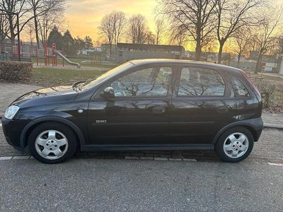 Occasion Opel Corsa Elegance 90 PK (66 kW) 2003 Zwart Hatchback