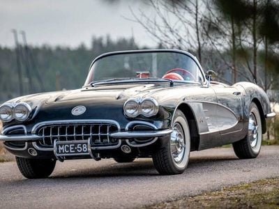 Occasion Chevrolet Corvette 248 PK (182 kW) 1958 Zwartcharcoal Cabriolet