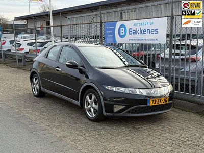 Zwart Gebruikt 2008 Honda Civic Sport Hatchback | € 3.495 (Eerlijke prijs)
