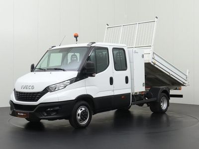 tweedehands Iveco Daily 35C16 Dubbele Cabine Kipper | 3500Kg TH | Materiaal kist | Airco | Cruise | 6-Persoons