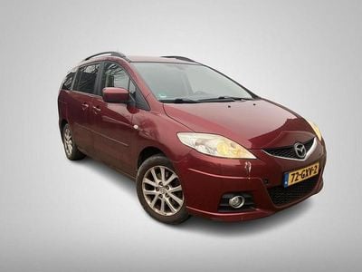 Rood Occasion 2008 Mazda 5 Touring MPV | € 1.499 (Super prijs)