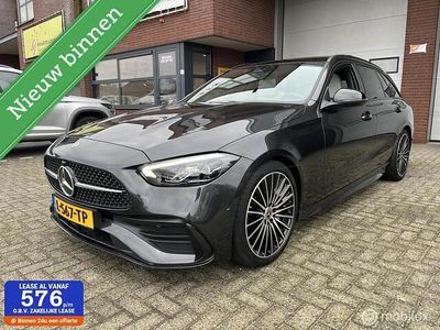 Grijs Gebruikt 2021 Mercedes C200 AMG line Stationwagen | € 35.950 (Eerlijke prijs)