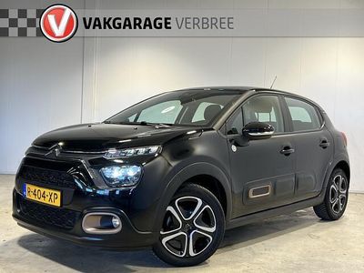 Zwart Gebruikt 2022 Citroën C3 PureTech Hatchback | € 12.380 (Goede deal)
