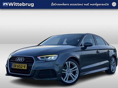 Grijs Occasion 2018 Audi A3 S-Line Sedan | € 21.950 (Eerlijke prijs)