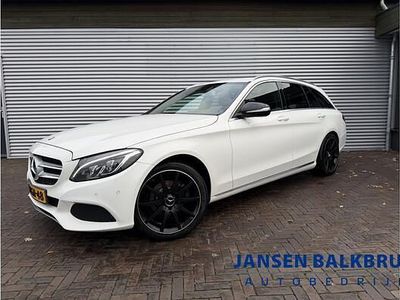 Wit Gebruikt 2015 Mercedes C220 Edition Stationwagen | € 9.985 (Duur)