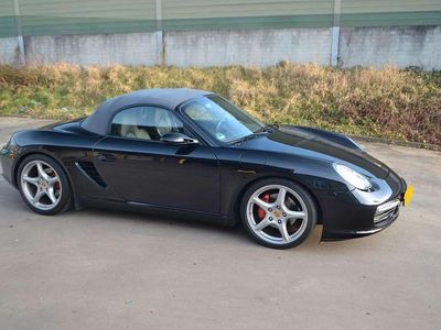 Occasion Porsche Boxster S 280 PK (205 kW) 2005 Zwart Cabriolet