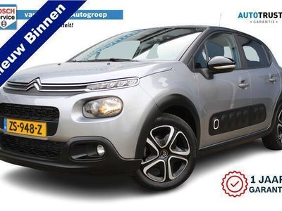 tweedehands Citroën C3 1.2 PureTech S&S Feel Edition | Incl. 1 jaar Garantie | 2e Eigenaar | Navigatie | Cruise controle | Airco | Apple CarPlay/Android auto | Parkeersensoren achter | Getinte ramen | Lane assist | Origineel NL auto | NAP |