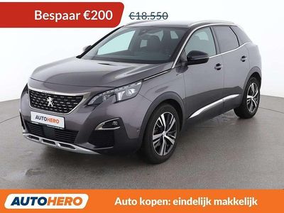 Grijs Occasion 2020 Peugeot 3008 GT-line SUV | € 18.549 (Eerlijke prijs)