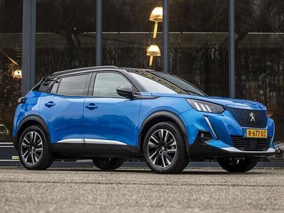 Blauw Gebruikt 2021 Peugeot e-2008 GT SUV | € 16.950 (Eerlijke prijs)