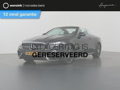 Zwart Gebruikt 2019 Mercedes E350 Premium Plus Cabriolet | € 47.350 (Eerlijke prijs)