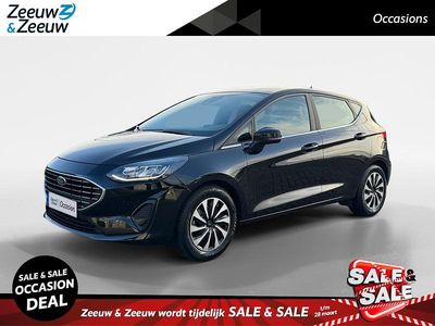 Occasion Ford Fiesta Titanium 125 PK (91 kW) 2023 Zwart Hatchback