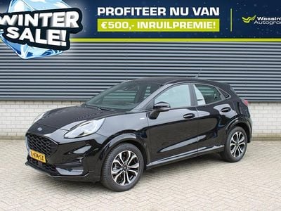 Zwart Occasion 2021 Ford Puma ST-Line SUV | € 19.995 (Eerlijke prijs)