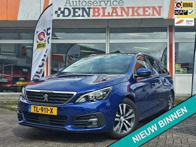 tweedehands Peugeot 308 SW 1.2 PureTech Blue Lease Premium BJ.2018 / Navi