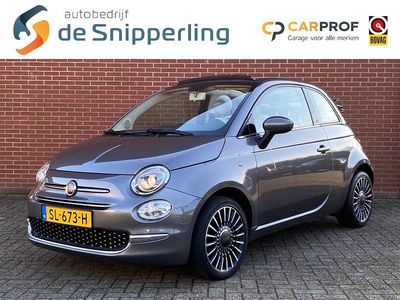 Grijs Occasion 2018 Fiat 500C Lounge Cabriolet | € 11.745 (Eerlijke prijs)